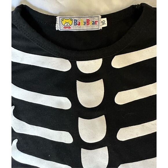 Toddler Skeleton Romper, Sz:95/2T - Picture 5 of 5
